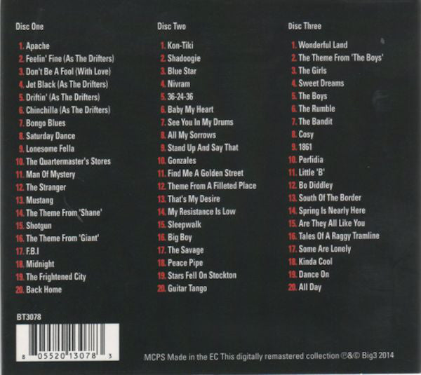 The Shadows : The Absolutely Essential 3 CD Collection (3xCD, Comp, RM, Dig)