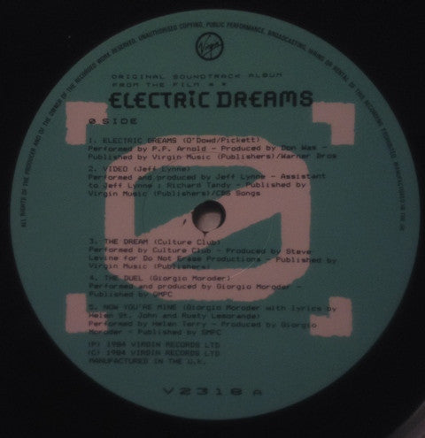 Various : Electric Dreams (LP, Album)