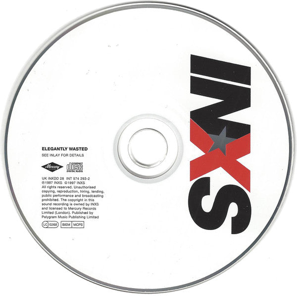 INXS : Elegantly Wasted (CD, Single, Ltd)