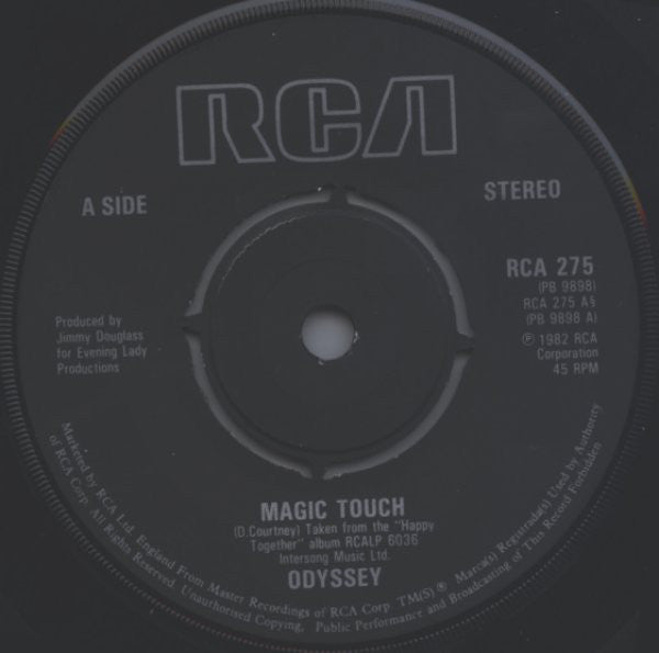 Odyssey (2) : Magic Touch (7", Single)