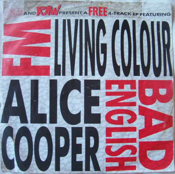 Various : Epic And Raw Present A Free 4-Track EP (7", EP)