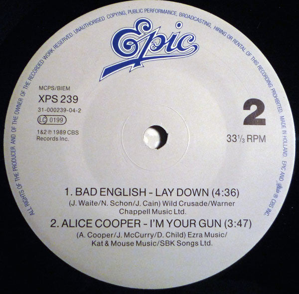 Various : Epic And Raw Present A Free 4-Track EP (7", EP)