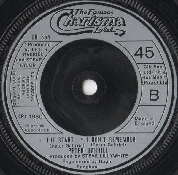 Peter Gabriel : Games Without Frontiers (7", Single)