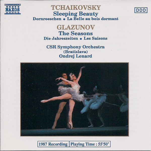 Pyotr Ilyich Tchaikovsky, Alexander Glazunov - Slovak Radio Symphony Orchestra, Ondrej Lenárd : Sleeping Beauty / The Seasons (CD, Album)