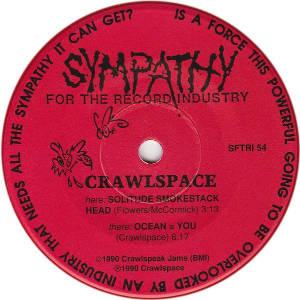 Crawlspace (2) : Solitude Smokestack Head (7", Single, Red)