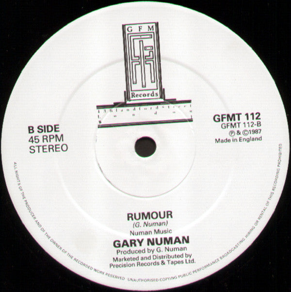 Radio Heart, Gary Numan : London Times (12", Single + Flexi, 7", S/Sided)