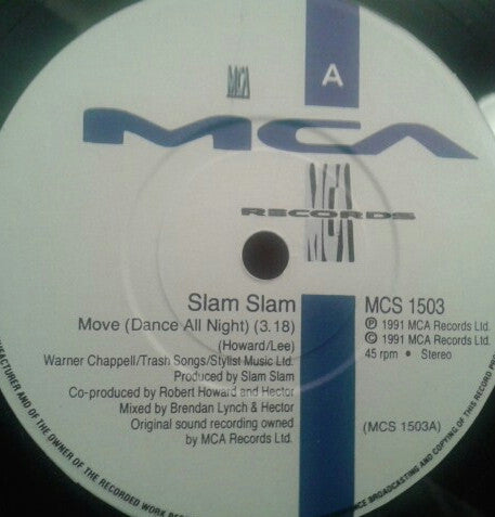 Slam Slam : Move! (7")