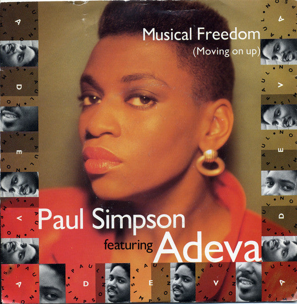 Paul Simpson Featuring Adeva : Musical Freedom (Moving On Up) (7", Single)