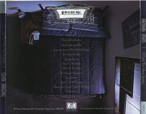 Hawthorne Heights : If Only You Were Lonely (CD, Album + DVD, Smplr)