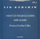 Nik Kershaw : I Won't Let The Sun Go Down (7", Single, RE, Sil)