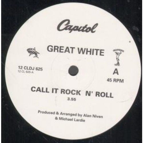 Great White : Call It Rock'N'Roll (12", Single)