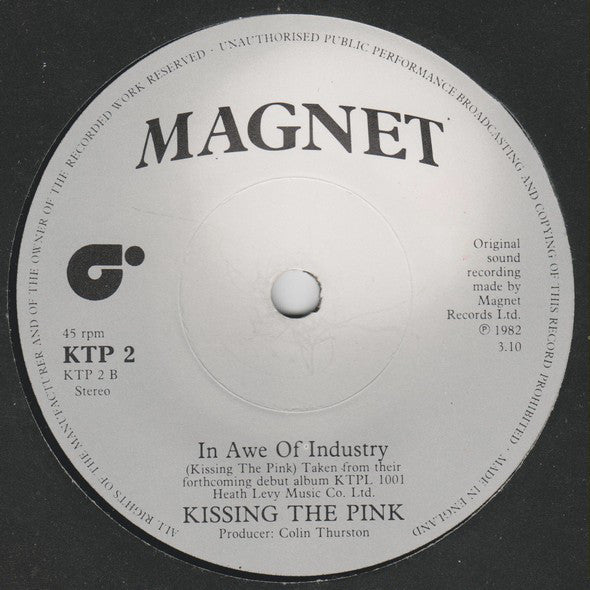 Kissing The Pink : Watching Their Eyes (7", Gre)