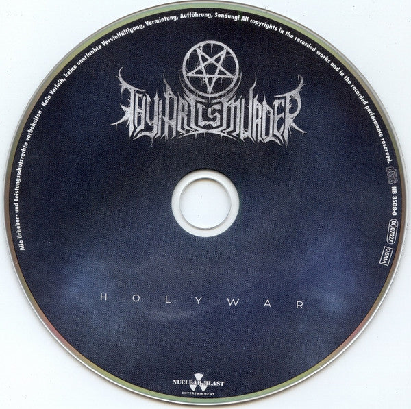 Thy Art Is Murder : Holy War (CD, Album, Ltd, Dig)