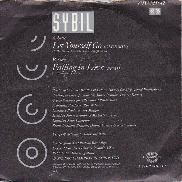 Sybil : Let Yourself Go (Club Mix) (7", Single)