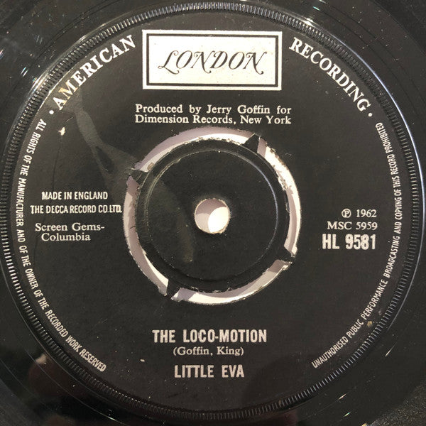 Little Eva : The Loco-Motion (7", RE)