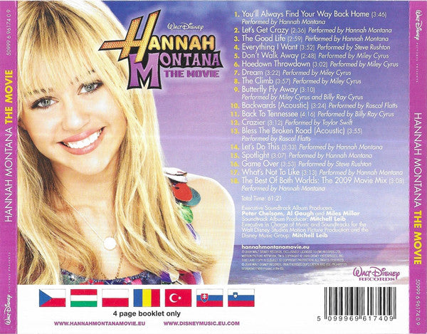 Miley Cyrus, Hannah Montana : Hannah Montana The Movie (CD, Album)