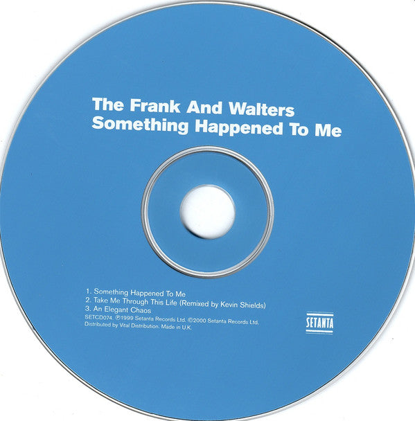 The Frank And Walters : Something Happened To Me (CD, Single)