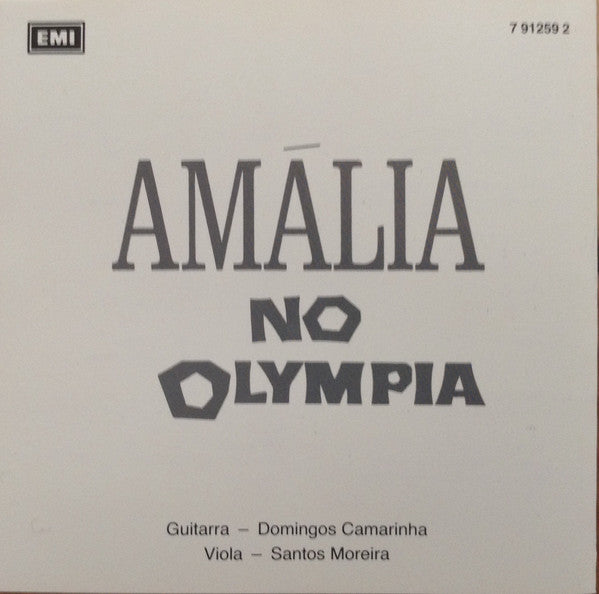 Amália Rodrigues : Amália No Olympia (CD, Album, RE)