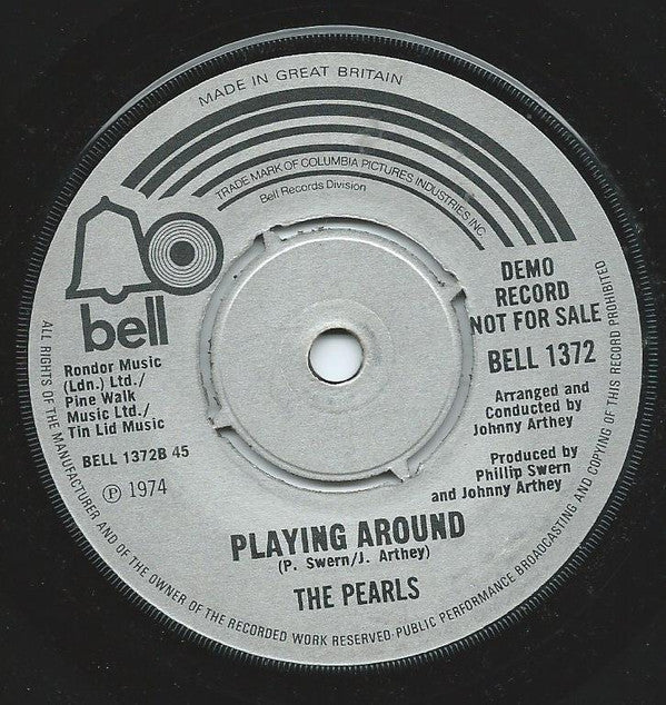 The Pearls : Wizard Of Love (7", Promo)