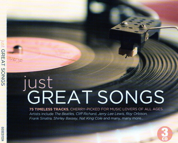 Various : Just Great Songs (3xCD, Comp)