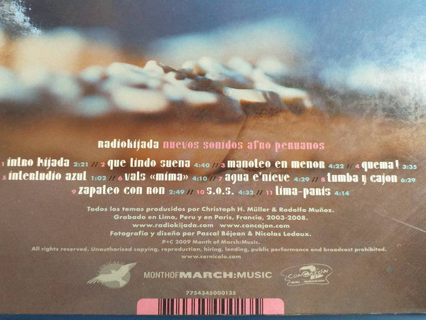 Radiokijada : Nuevos Sonidos Afro Peruanos (CD, Album, Dig)