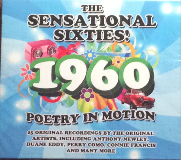 Various : The Sensational Sixties! 1960   (Poetry In Motion) (CD, Comp)