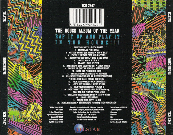 Various : House Hits '88 (CD, Comp)