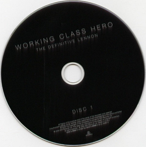 John Lennon : Working Class Hero - The Definitive Lennon (2xCD, Comp)