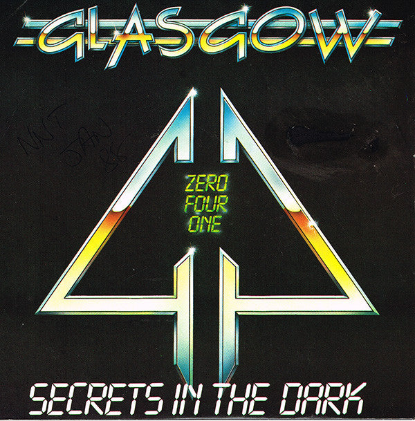 Glasgow : Secrets In The Dark (7", Single)