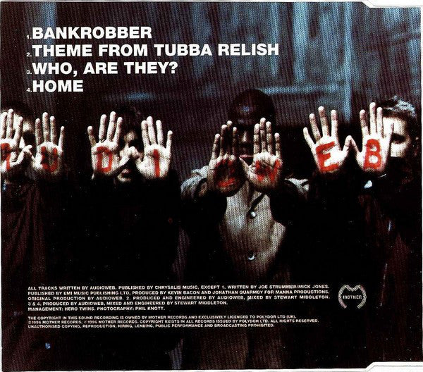 Audioweb : Bankrobber (CD, Single, CD1)