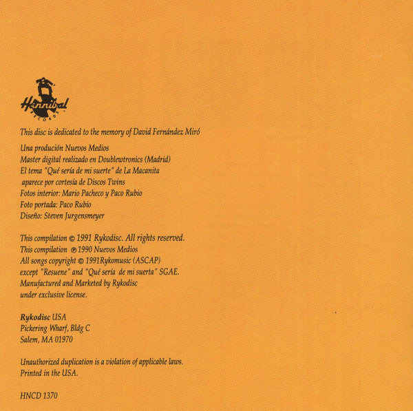Various : The Young Flamencos (Los Jovenes Flamencos) (CD, Comp)