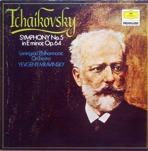 Tchaikovsky* - Leningrad Philharmonic*, Yevgeny Mravinsky* : Symphony No. 4 (LP, RE)