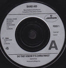 Band Aid : Do They Know It's Christmas? (7", Single, Sil)