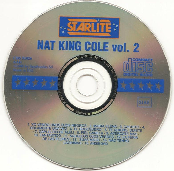 Nat King Cole : Grandes Exitos Vol. 2 (CD, Comp, RP)