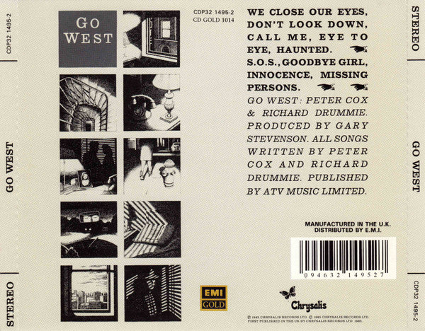 Go West : Go West (CD, Album, RE)