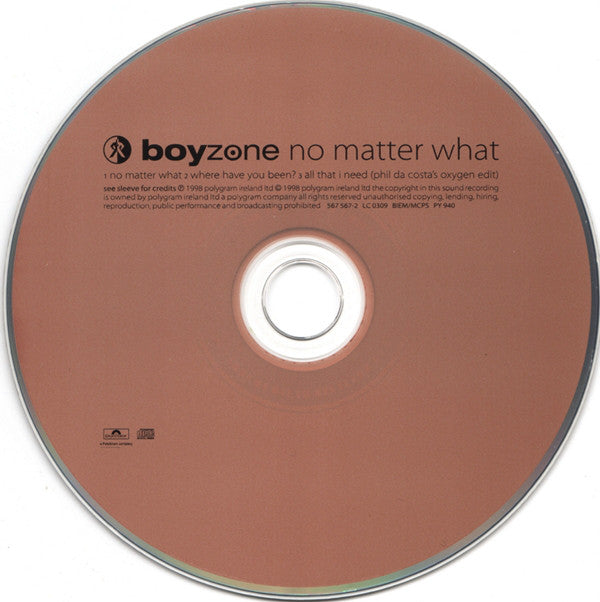 Boyzone : No Matter What (CD, Single)