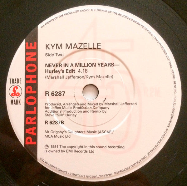 Kym Mazelle : No One Can Love You More Than Me (7")