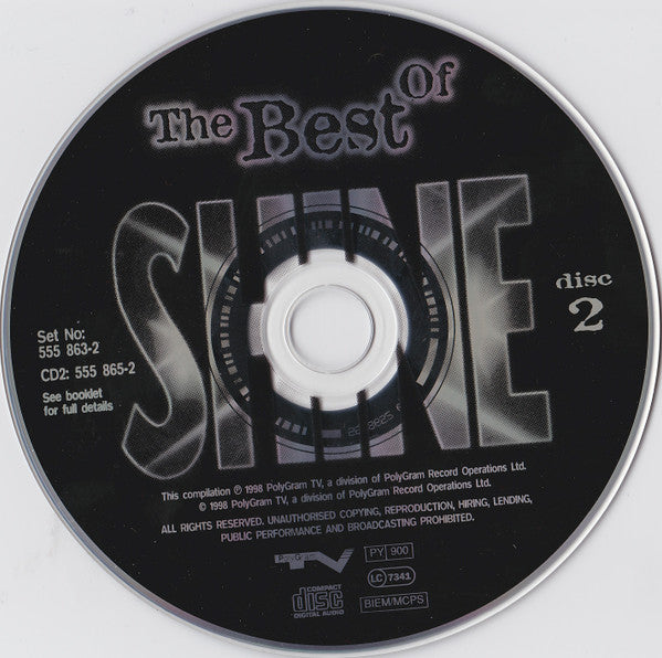 Various : The Best of Shine (CD, Comp, Enh + CD, Comp)
