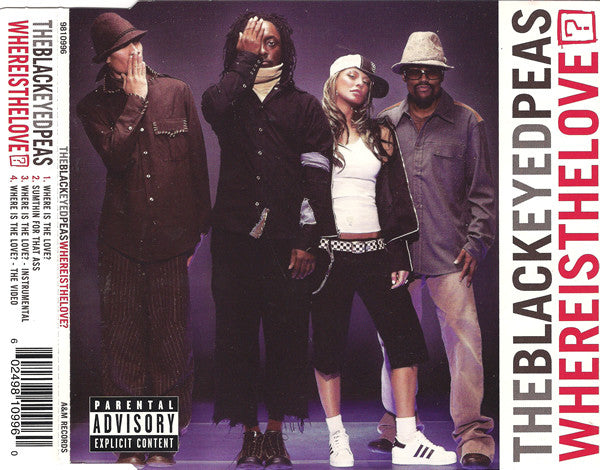 Black Eyed Peas : Where Is The Love? (CD, Single, Enh)