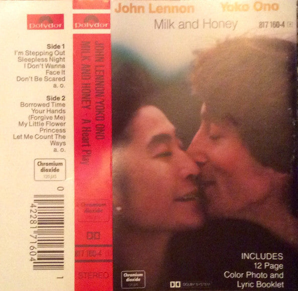 John Lennon & Yoko Ono : Milk And Honey (Cass, Album, Chr)