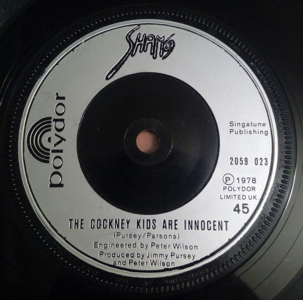 Sham 69 : Angels With Dirty Faces (7", Single, Com)