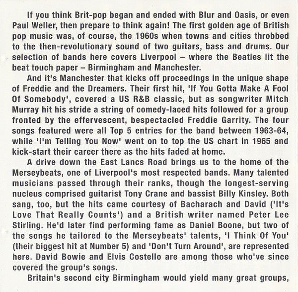 Various : The British 60s (CD, Comp)