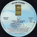 Lindsey Buckingham : Law And Order (LP, Album, AR )
