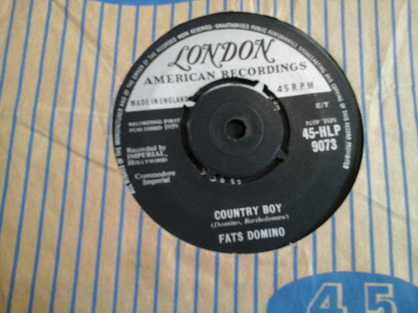 Fats Domino : Country Boy (7", Single)