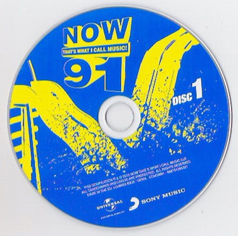 Various : Now That's What I Call Music! 91 (2xCD, Comp)
