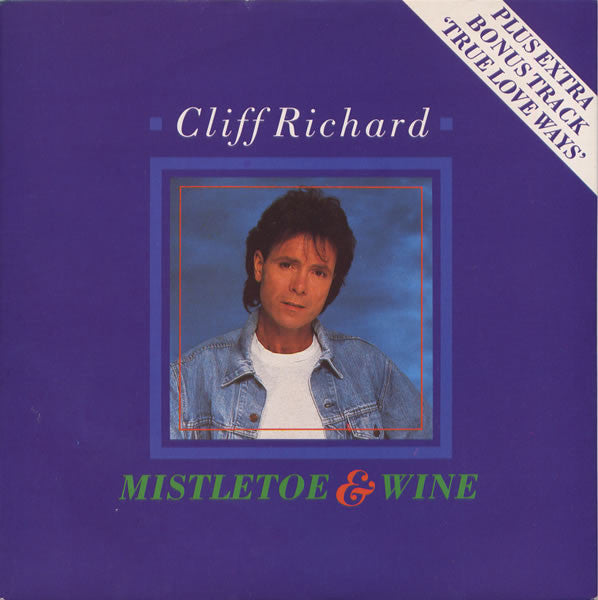 Cliff Richard : Mistletoe & Wine (7", Single, Ltd, Sil)