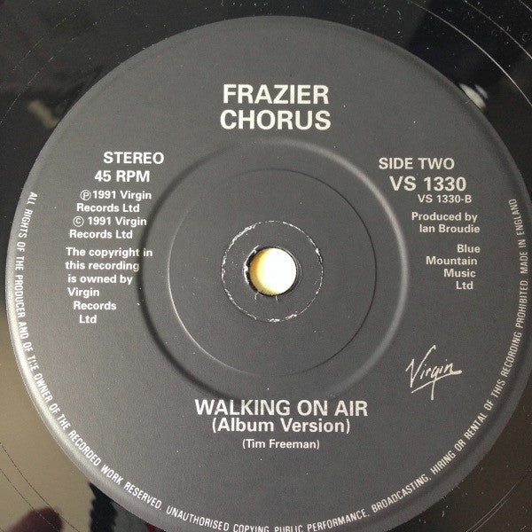 Frazier Chorus : Walking On Air (7", Single)