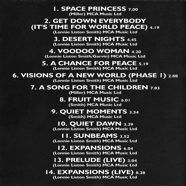 Lonnie Liston Smith : New World Visions - The Very Best Of Lonnie Liston Smith (CD, Comp)