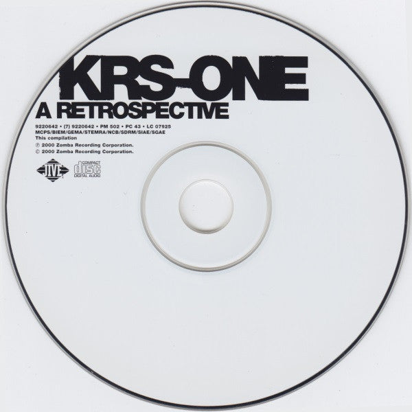KRS-One : A Retrospective (CD, Comp)