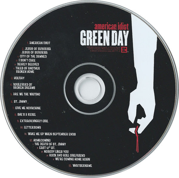 Green Day : American Idiot (CD, Album)